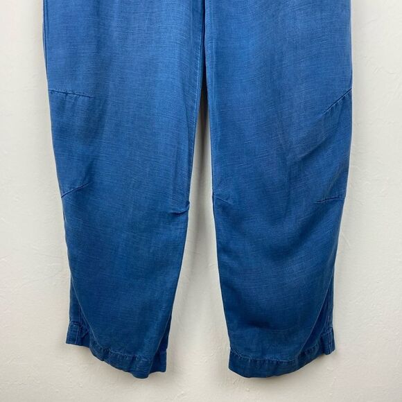 Anthropologie Audra Utility Crop Pant - Blue - Picture 5 of 8